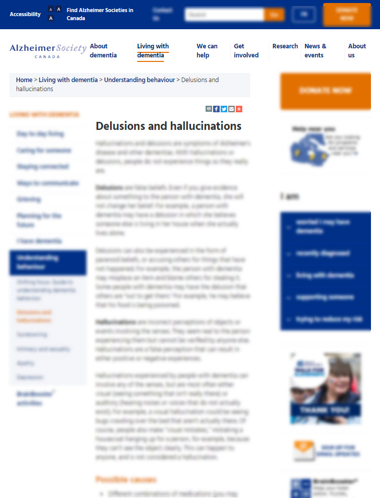 Delusions and Hallucinations