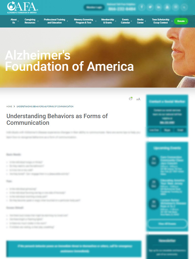 Understanding Behaviors as Forms of Communication