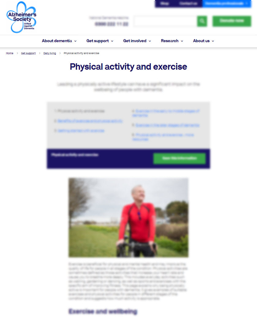 Physical Activity and Exercise